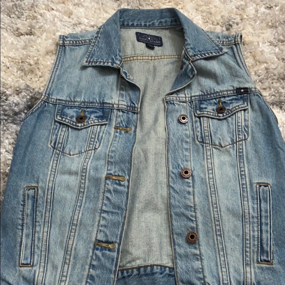 Lucky Brand Jean Vest